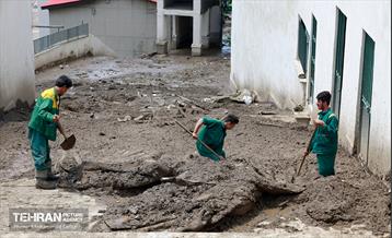 گل روبی و عملیات جست و جوی مفقودین سیل منطقه کن