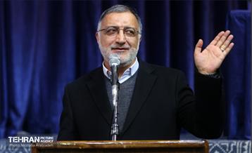 حضور شهردار تهران در حسینیه جماران تهران 13