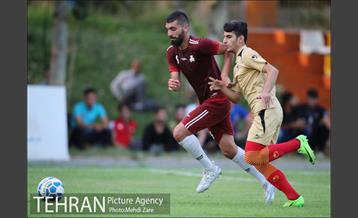 دیدار دوستانه تیمهای سایپا و فولاد خوزستان