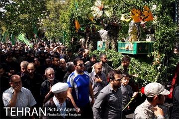 تشییع شهدای مدافع حرم تیپ فاطمیون 11
