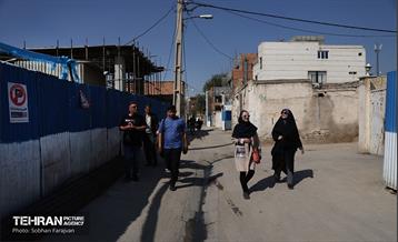 بازدید اصحاب رسانه از پروژه‌های بازآفرینی محله نفرآباد 26