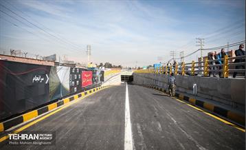 افتتاح زیرگذر بزرگراه شهید متوسلیان - باغستان 24