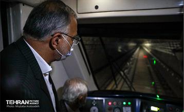 بازدید شهردار تهران از کارگاه ساخت ایستگاه متروی حرم عبدالعظیم 4