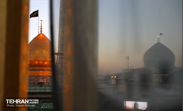 آیین تعویض پرچم گنبد حضرت عبدالعظیم الحسنی(ع) 12