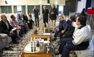 نشست جمعی از نمایندگان مجلس با رئیس سازمان پیشگیری و مدیریت بحران تهران 28