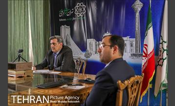 ویدئوکنفرانس شهردار تهران با شهرداران آتن و بوسنی 8