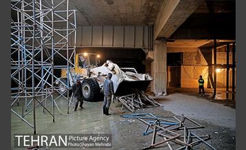 "پایانه اکباتان" اولین و تنها پارکینگ زیرزمینی قطارهای شهری 64