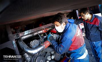 به وقت خدمت؛ بازآمادسازی اتوبوس‌های شهری تهران 40