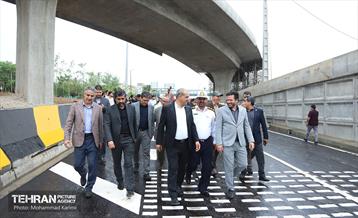 افتتاح و بهره‌برداری از زیرگذر نواب - تندگویان 12