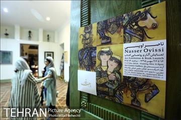 افتتاح نماشگاه آثار و رونمایی کتاب ناصر اویسی‎ 14