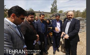بازدید مدیر کل دفتر شهردار تهران از منطقه 21 9
