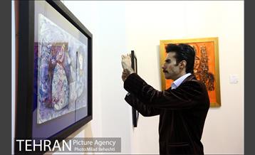 افتتاح نماشگاه آثار و رونمایی کتاب ناصر اویسی‎ 18