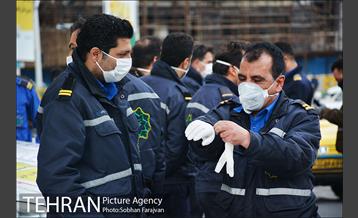 رزمایش مشترک سپاه و شهرداری تهران  1