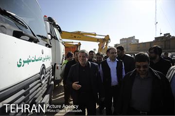 بازدید اعضاء شورای اسلامی شهر تهران از سرپل ذهاب 3