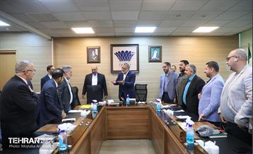دیدار هیئت عراقی با شهردار تهران