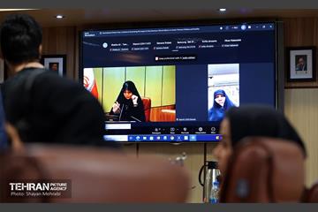 نشست خبری بین‌المللی آنلاین بررسی تاثیر حمله آمریکایی-صیهونیستی بر زنان، کودکان و خانواده‌های ایران 5
