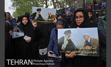 تشییع پیکر آیت الله هاشمی رفسنجانی رییس مجمع تشخیص مصلحت نظام -1 1