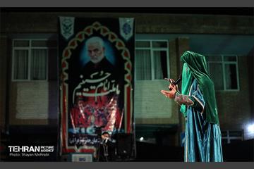 مراسم تعزیه خوانی شب عاشورا 17