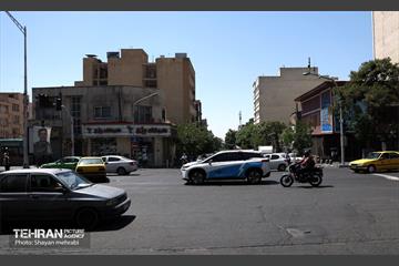 رژه خودرویی تاکسیرانان تهران برای بیعت با رهبر انقلاب 16