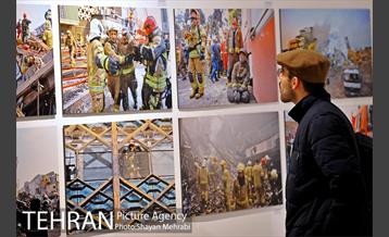 افتتاح نمایشگاه عکس پلاسکو در خانه هنرمندان 11