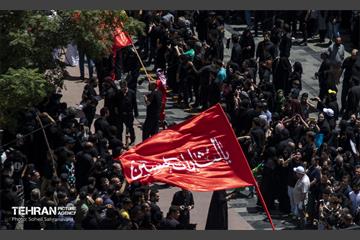 خیمه سوزان ظهر عاشورا در چهارراه گلوبندگ 26