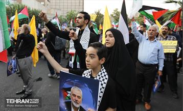 اجتماع مردم تهران در محکومیت جنایت رژیم صهیونیستی 25