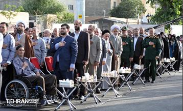 آیین نامگذاری بوستان شهیدان امیراحمدی 19