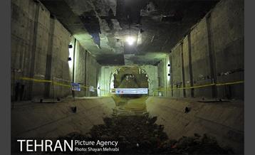 مراسم ورود ماشین حفاری(TBM) به ایستگاه مترو امیرکبیر در خط 6 متروی تهران 36