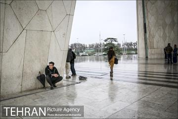 بارش باران پاییزی در تهران 18