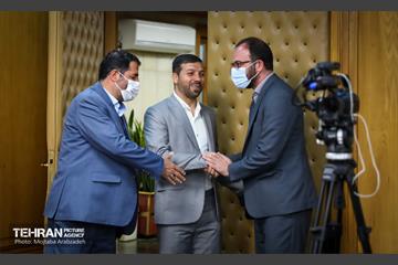 دیدار فرمانده سپاه محمد رسول الله (ص) با شهردار تهران 2