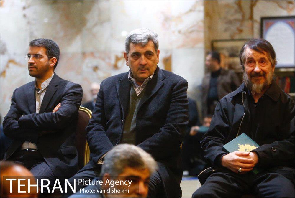 مراسم ختم والده سردار جلالی 14