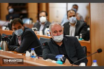 جلسه کارگروه ستاد مقابله با کرونای شهرداری تهران 11