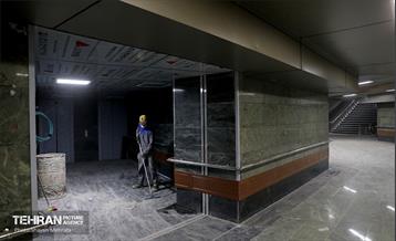 توسعه متروی تهران؛ ایستگاه کوهسار 44