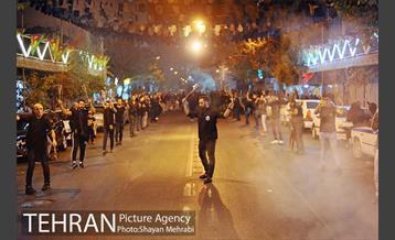 شور حسینی در خیابان گرگان 16