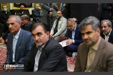 مراسم ترحیم والده سردار ذوالقدر
