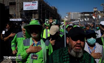 دسته عزاداری پاکبانان شهر تهران در کربلا 6