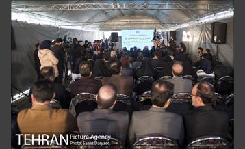 آیین افتتاح مخزن آب اضطراری منطقه ۱۲  12