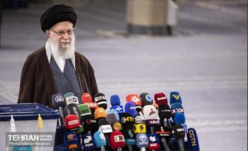 حضور رهبر معظم انقلاب در انتخابات ۱۴۰۲ 4