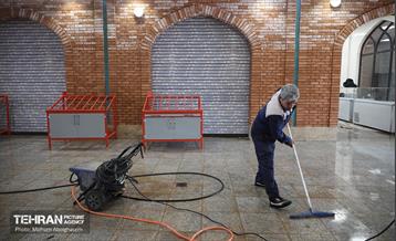 مراحل پایانی ساخت 10 بازار تره‌بار در تهران 34