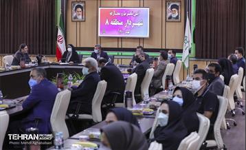 آیین تکریم و معارفه شهردار منطقه هشت 5