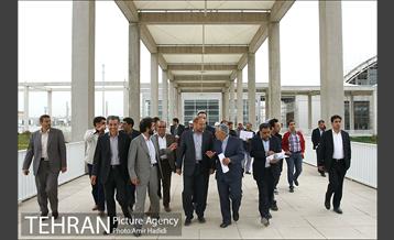 بازدید شهردار تهران از پروژه در حال ساخت شهر آفتاب 21