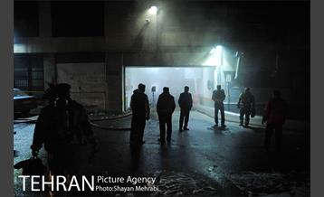 آتش سوزی در ساختمان برق حرارتی 33