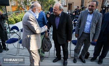 مراسم رونمایی از یادبود خبرنگاران شهید غزه در خانه روزنامه‌نگاران شهر 36