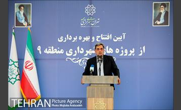 آیین افتتاح پروژه های عمرانی منطقه ۹ 28