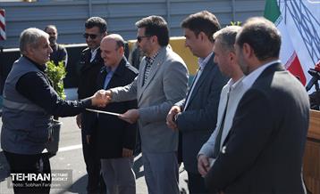 بهره برداری از گام نخست تقاطع غیر همسطح بزرگراه شهیدان ستاری-فهمیده 2