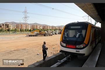 فرآیند تست سرد متروی تهران پرند 40