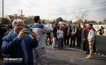 آیین بهره‌برداری از زیرگذر کوهک 2