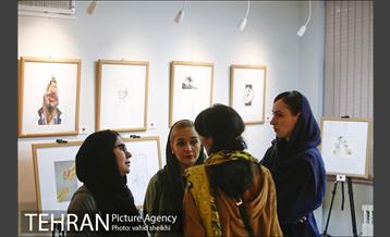 نمایشگاه خیریه کارتون و کاریکاتور نقش مهربانی 9