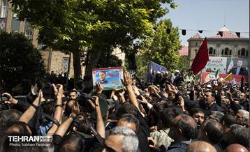 تشییع پیکر شهید حسین امیرعبداللهیان در وزارت خارجه 7