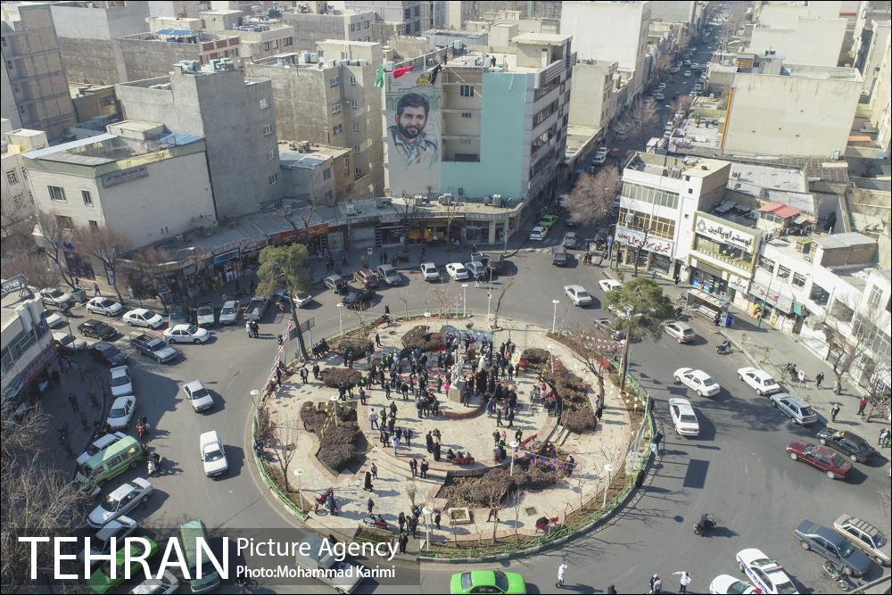 رونمایی از دیوارنگاره شهید یدالله قاسم زاده 18